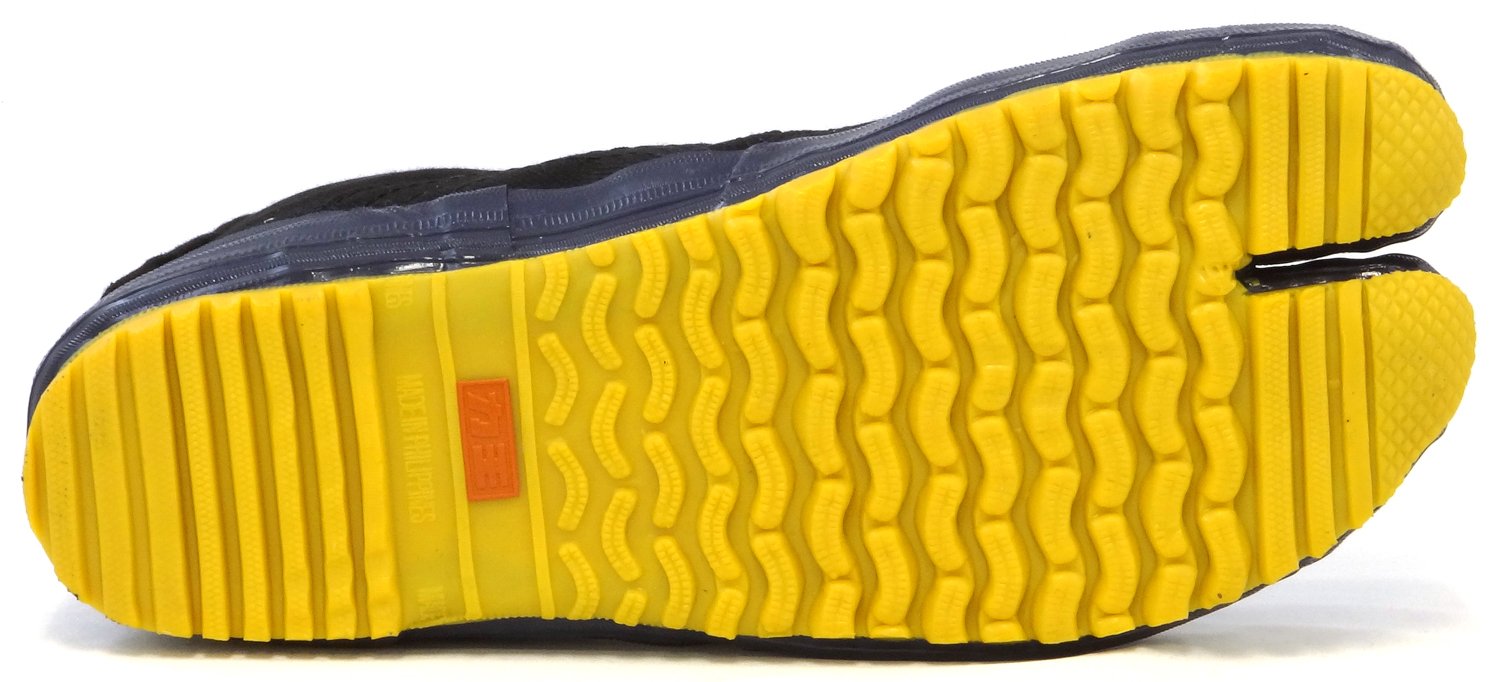 Rikio Light Jika Tabi KH5 Black Carpenter Boots Tobi Job Boots 24.5cm US6.5 NEW_6