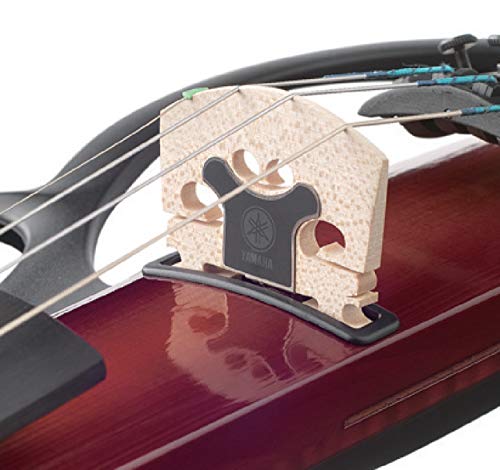 Yamaha Silent Electric Violin SV250 Brown 4-String Newly designed body_10