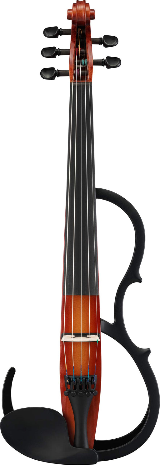Yamaha SV255BR Silent Electric 5 String Violin Brown & Black 600x206x122mm NEW_1