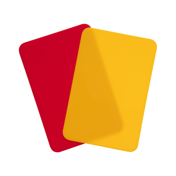 Mikasa FIVB Volleyball Referee Cards Yellow Red Judge with Case 1973 Acrylic NEW_3