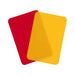 Mikasa FIVB Volleyball Referee Cards Yellow Red Judge with Case 1973 Acrylic NEW_3