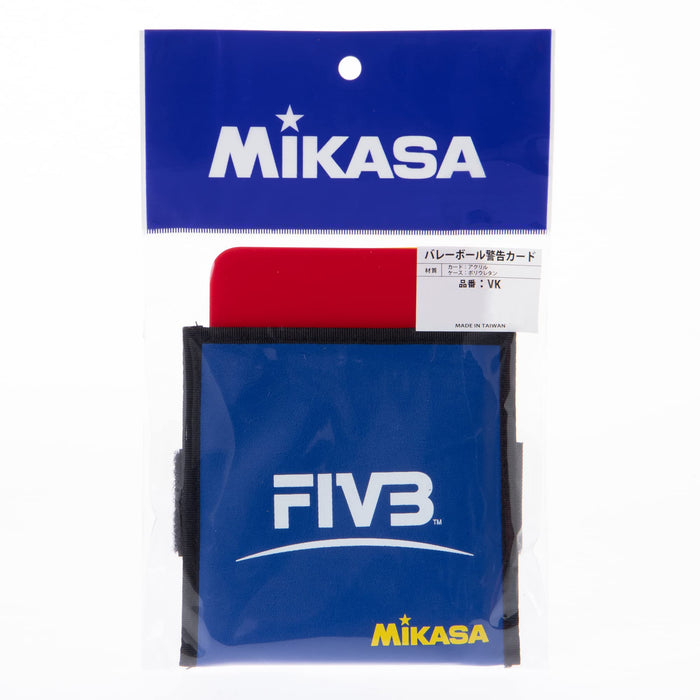 Mikasa FIVB Volleyball Referee Cards Yellow Red Judge with Case 1973 Acrylic NEW_4