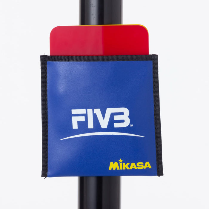 Mikasa FIVB Volleyball Referee Cards Yellow Red Judge with Case 1973 Acrylic NEW_5