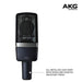 AKG C214 condenser microphone Gray XLR Power cord type 156 dB Cardioid NEW_5