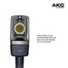 AKG C214 condenser microphone Gray XLR Power cord type 156 dB Cardioid NEW_6