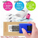 PLUS IS-500CM-B BL Kespon Guard Your Id Roller Stamp Blue_4