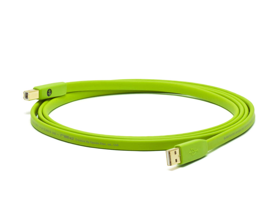 OYAIDE USB cable 1.0m d+USB class B/1.0 Green ‎NEOUSBB1M Audio USB Cable NEW_1