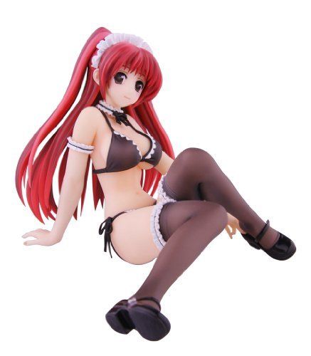 SkyTube ToHeart 2 Kousaka Tamaki Maid Bikini Black ver. 1/7 Scale Figure_2