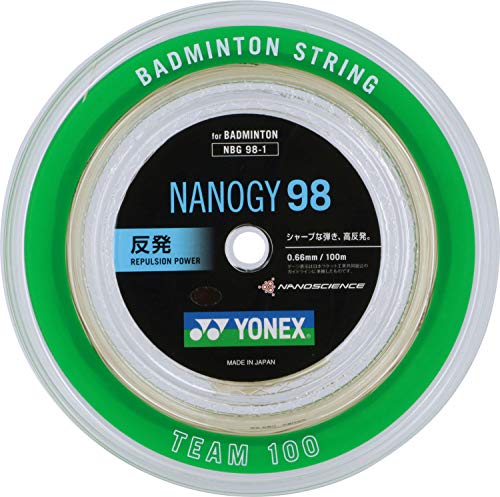 YONEX badminton Strings NBG98-1 Nanoze 98 0.66mm Cosmic gold Roll 100m NEW_1