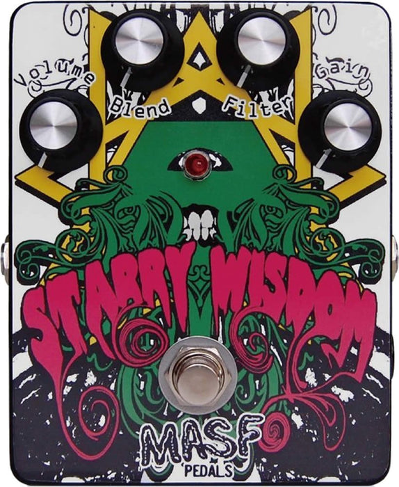 M.A.S.F. Fuzz Effecter Starry Wisdom Electric Bass Effects Pedal Made in Japan_1