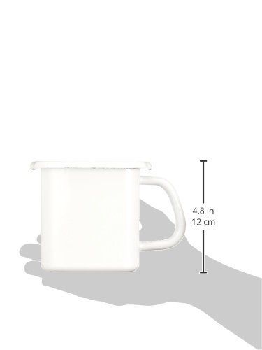 Nodahoro Hand held stocker square type L enamel with lid MSH-12K NEW from Japan_3