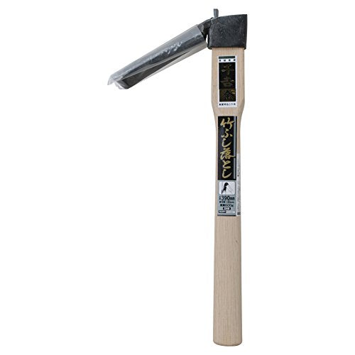 Senkichi gold hatchet bamboo stick remover 405x170x50mm Alloy Steel Blade NEW_4