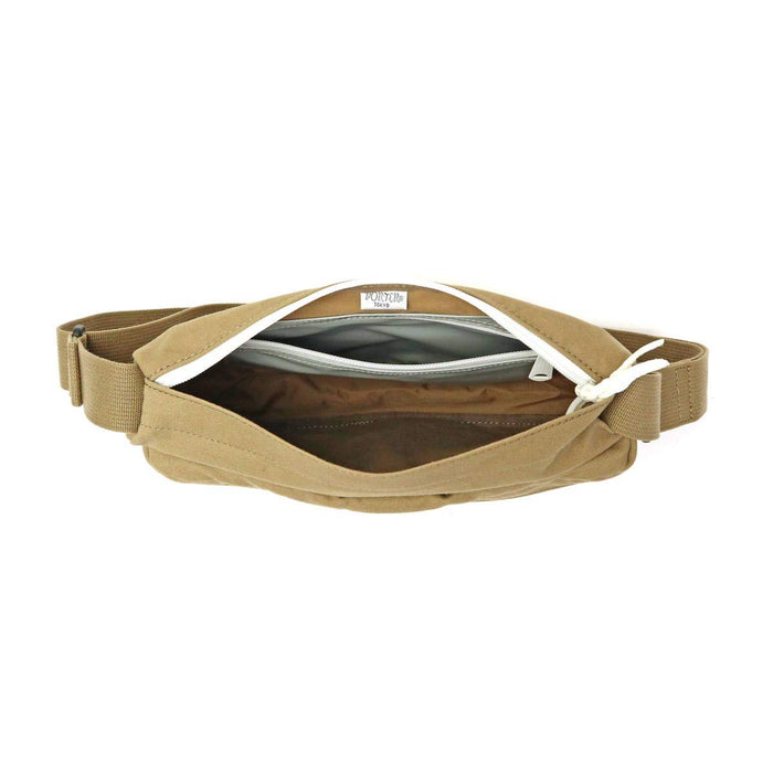 Yoshida Bag PORTER BEAT SHOULDER BAG Beige 727-09044 Made in JAPAN Cotton NEW_2