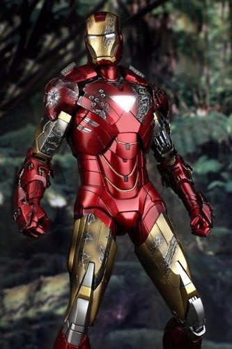 Movie Masterpiece Iron Man 2 IRON MAN MARK 6 VI 1/6 Action Figure Hot Toys Japan_4