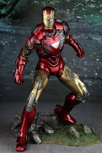 Movie Masterpiece Iron Man 2 IRON MAN MARK 6 VI 1/6 Action Figure Hot Toys Japan_6