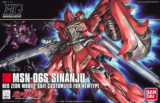 BANDAI HGUC 1/144 MSN-06S SINANJU Plastic Model Kit Mobile Suit Gundam UC Japan_1