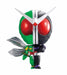 chibi-arts Masked Kamen Rider W CYCLONE JOKER Action Figure BANDAI from Japan_1