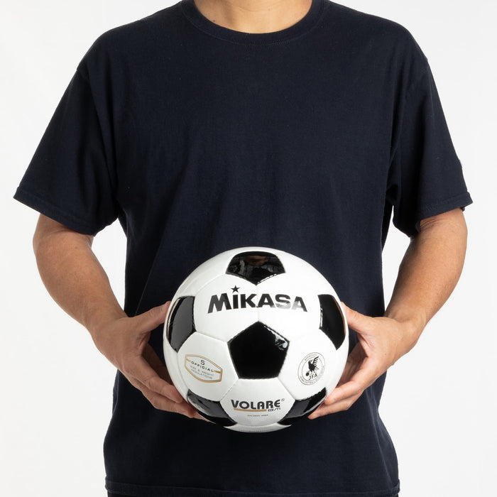 Mikasa Official SVC50VL-WBK Football Ball Soccer No.5 White/Black PU Leather NEW_7