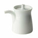 Hakusan Porcelain G type Soy sauce dispenser 120ml White porcelain NEW_1