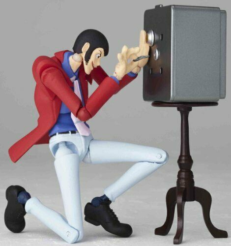 Revoltech Yamaguchi No.97 Lupin the Third Action Figure Kaiyodo Monkey Punch NEW_6