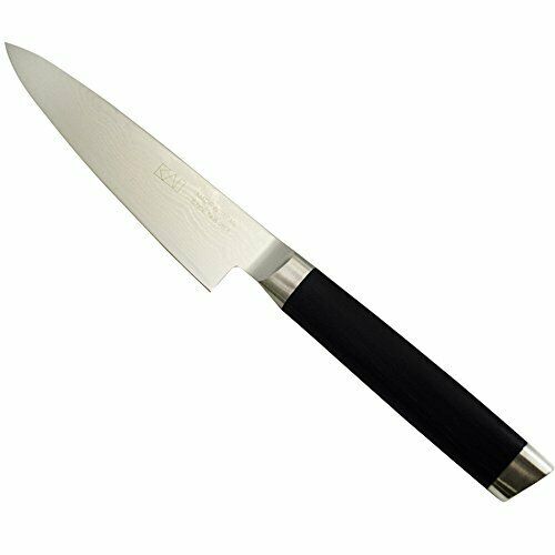 KAI Seki Magoroku Damascus Petty knife 120mm AE-5202 NEW from Japan_2