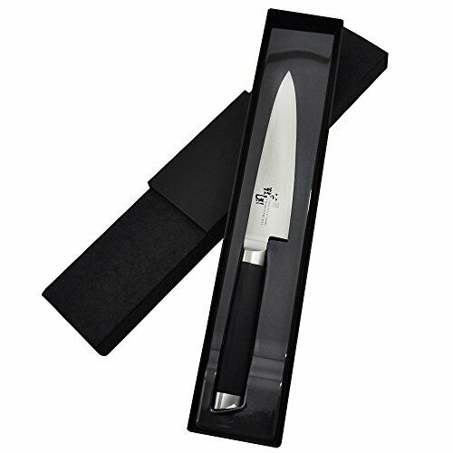 KAI Seki Magoroku Damascus Petty knife 120mm AE-5202 NEW from Japan_4