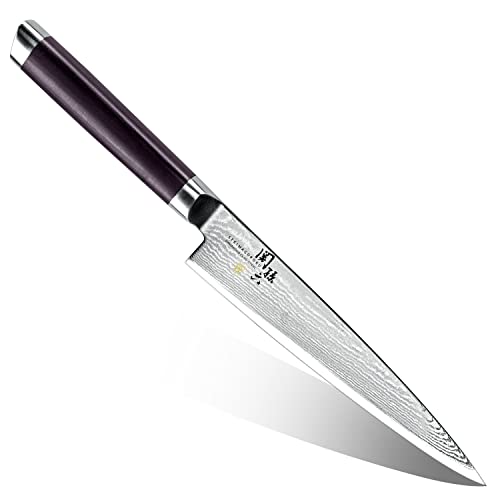 KAI DAMASCUS KITCHEN KNIFE SERIES Seki Magoroku Petty Knife 150mm AE5203 NEW_1