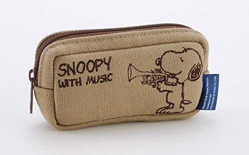 SNOOPY with Music trumpet mouthpiece pouch SMP-TPBG NEW from Japan_1