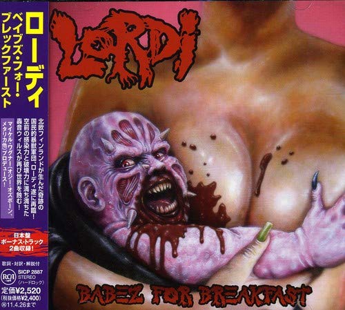 LORDI BABEZ FOR BREAKFAST JAPAN CD BONUS TRACK SICP-2887 Finnish Heavy Metal NEW_1