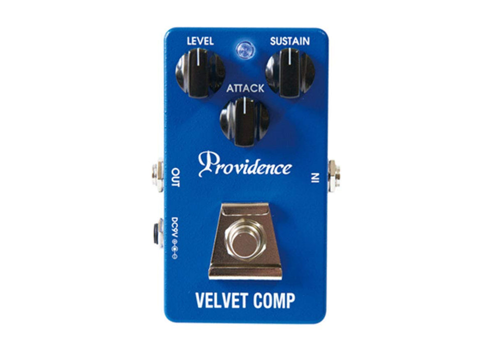 Providence VLC-1 Velvet Comp Guitar Effects Pedal Analog Blue Made in Japan NEW_1