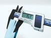 Shinwa digital calipers Carbon fiber 150mm solar panels & Battery 19981 NEW_2