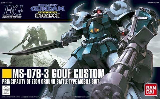 BANDAI HGUC 1/144 MS-07B-3 GOUF CUSTOM Plastic Model Kit Gundam The 08th MS Team_1