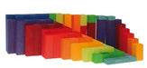 Grimm's rainbow counting block Small 100 Pcs Stepped Building & Counting GM42100_2