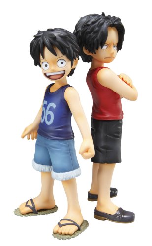 Excellent Model Portrait.Of.Pirates CB-EX Luffy &amp; Ace Brotherly Bonds Figure_1
