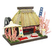 Billy handmade doll house kit Thatched House Kit teahouse 8441 NEW from Japan_2