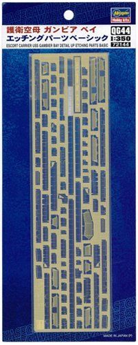 Hasegawa 1/350 Escort Carrier USS Gambier Bay Etching Parts Basic Model Kit NEW_3