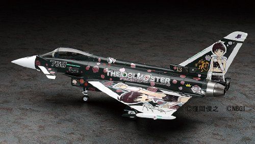 Hasegawa 1/48 Typhoon II The Idolmaster Makoto Kikuchi Model Kit NEW from Japan_3