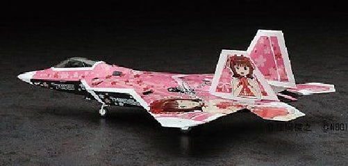 Hasegawa 1/72 F-22 Raptor The Idolmaster Haruka Amami Model Kit NEW from Japan_3
