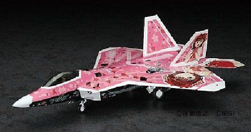 Hasegawa 1/72 F-22 Raptor The Idolmaster Haruka Amami Model Kit NEW from Japan_4