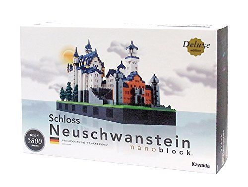 Kawada Nanoblock Neuschwanstein Castle DELUXE EDITION NEW from Japan_2
