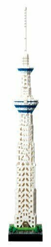 nanoblock Tokyo Sky Tree DELUXE EDITION NB-010 NEW from Japan_1