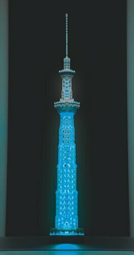 nanoblock Tokyo Sky Tree DELUXE EDITION NB-010 NEW from Japan_3