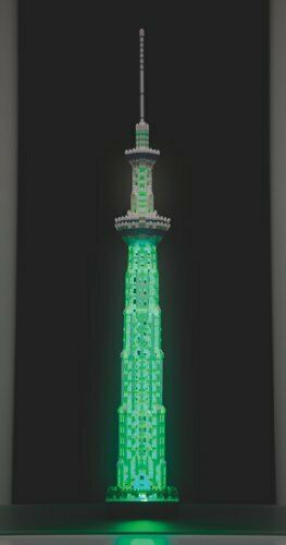 nanoblock Tokyo Sky Tree DELUXE EDITION NB-010 NEW from Japan_4
