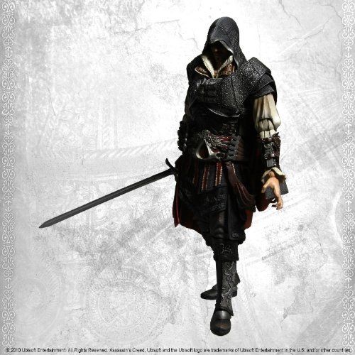 Assassin's Creed II Play Arts Kai Ezio Auditore Da Firenze Figure NEW from Japan_2