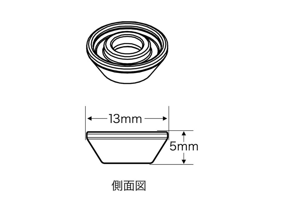 Tamiya Mini 4WD HG 13mm All-Aluminum Bearing Roller Taper Type 95497 Model Parts_3