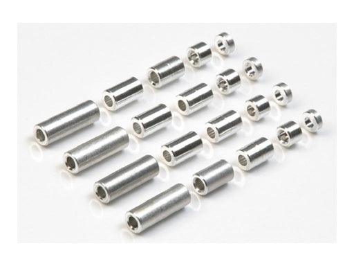 Tamiya 15473 aluminum spacer set 12/6.7/6/3/1.5mm Grade Up Parts Series NEW_2