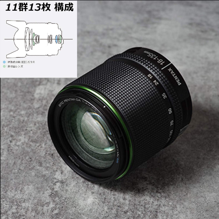 PENTAX Standard Zoom Lens DA18-135mm F3.5-5.6ED AL IF DC WR K mount APS-C ‎21977_3