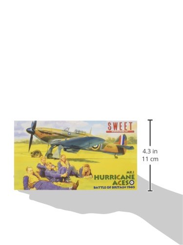 Sweet Aviation 04 Hurricane Aces MK.1 Battle of Britain 1940 1/144 Scale Kit NEW_3
