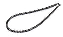PHITEN Carbonized Titanium Chain Necklace, 26" 45cm Black NEW from Japan_1