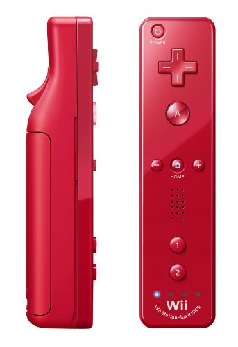 Wii Remote Controller Plus (Red)  w/ Wii Remote Controller Jacket NEW from Japan_4